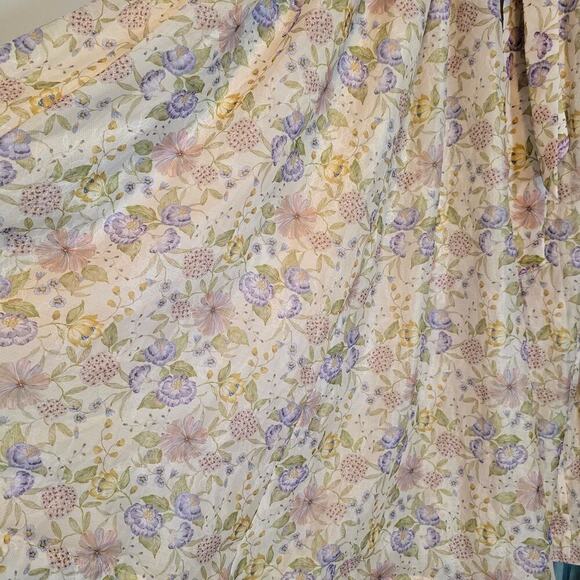 V. Chapman Rosamund Organza  Sweetheart Corset Drop-Waist Maxi Gown Sz 12 - Picture 7 of 15